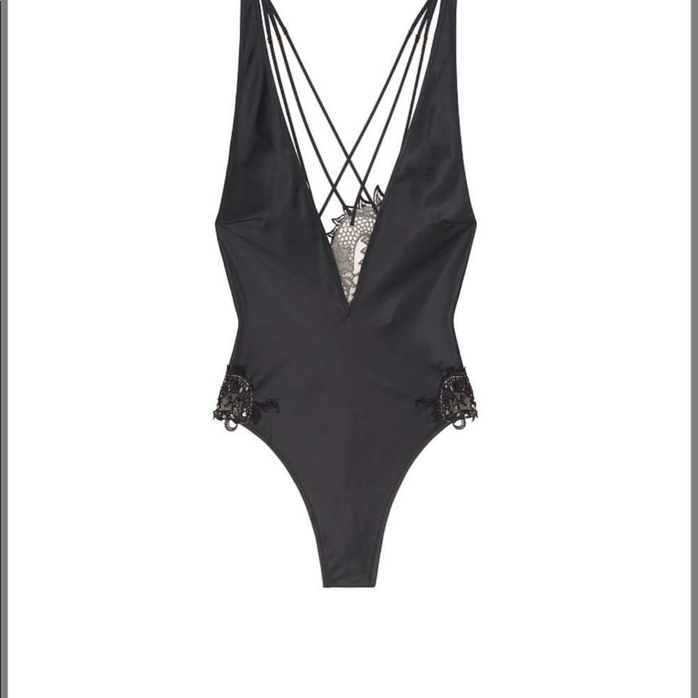 ❤️ BRAND NEW GORGEOUS & SEXY LUXE SATIN TEDDY BY VS😍 - Picture 3 of 3